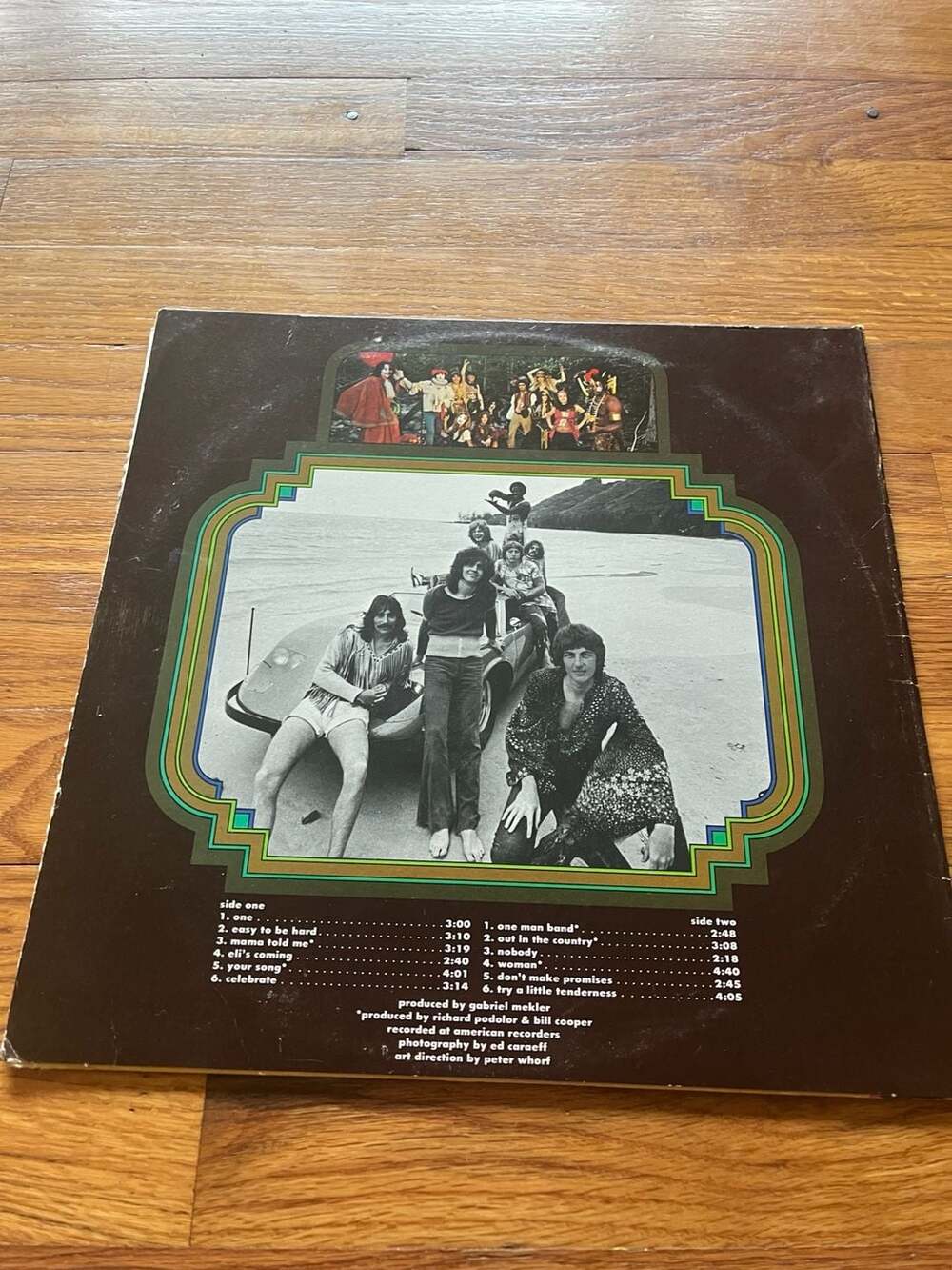 Three Dog Night GOLDEN BISCUITS 1972 LP Vinyl Album ABC Rec DSX 50098-A